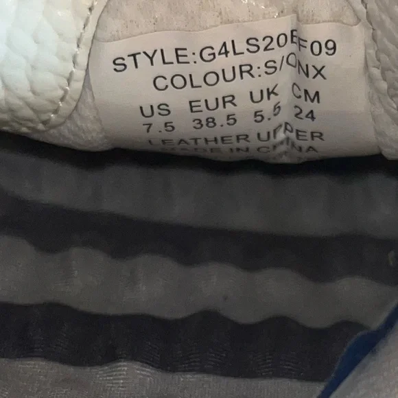 G/Fore Women's Brogue Cruiser Spikeless Golf Shoe - White/Black - Picture 5 of 5